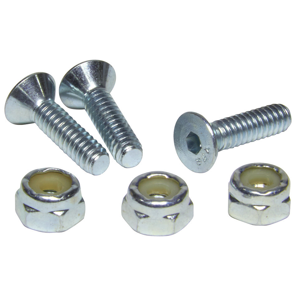Allstar Windshield Installation Kit 8-32" Thread Countersunk Allen Head 50 Bolts / Locking Kit ALL16914