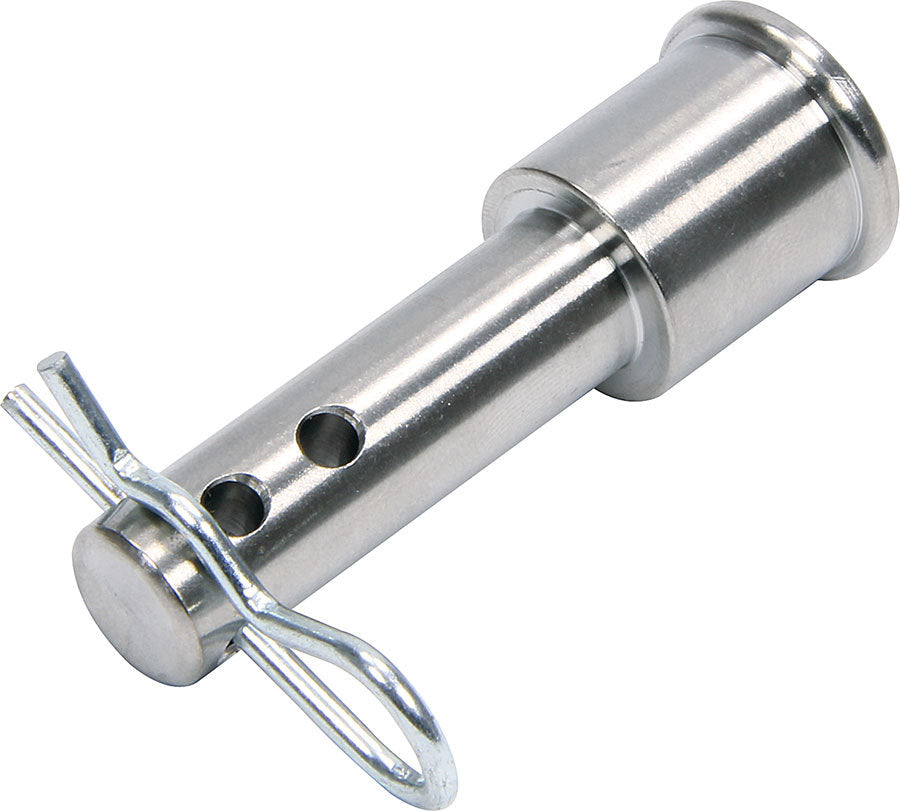 Allstar Shock Mount Pin Long Shoulder 2.5" Hairpins Included Titanium Natural ALL17120