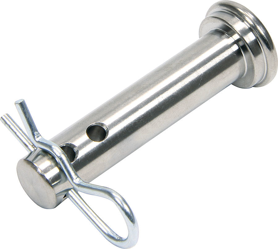 Allstar Shock Mount Pin Short Shoulder 2.5" Hairpins Included Titanium Natural ALL17121
