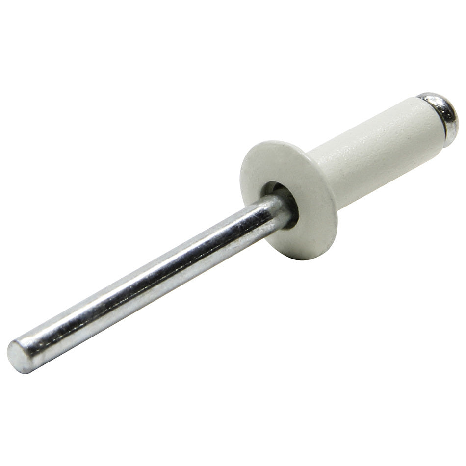 Allstar Rivet 3/8" Head 3/16" Steel Mandrel 1/4 to 3/8" Grip Range Aluminum White Set of 250 ALL18001