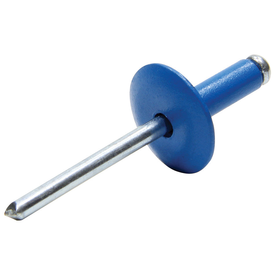 Allstar Rivet 5/8" Head 3/16" Steel Mandrel 1/4 to 3/8" Grip Range Aluminum Blue Set of 250 ALL18014