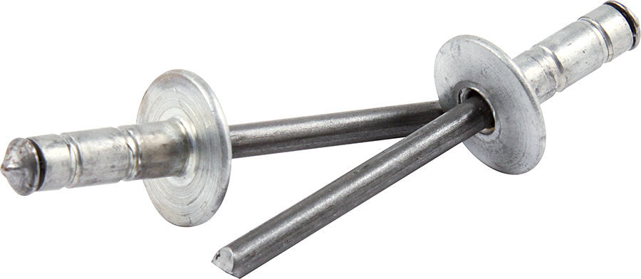 Allstar Rivet Multi-Grip 1/2" Head 3/16" Aluminum Mandrel 1/16-5/8" Grip Range Set of 250 ALL18074