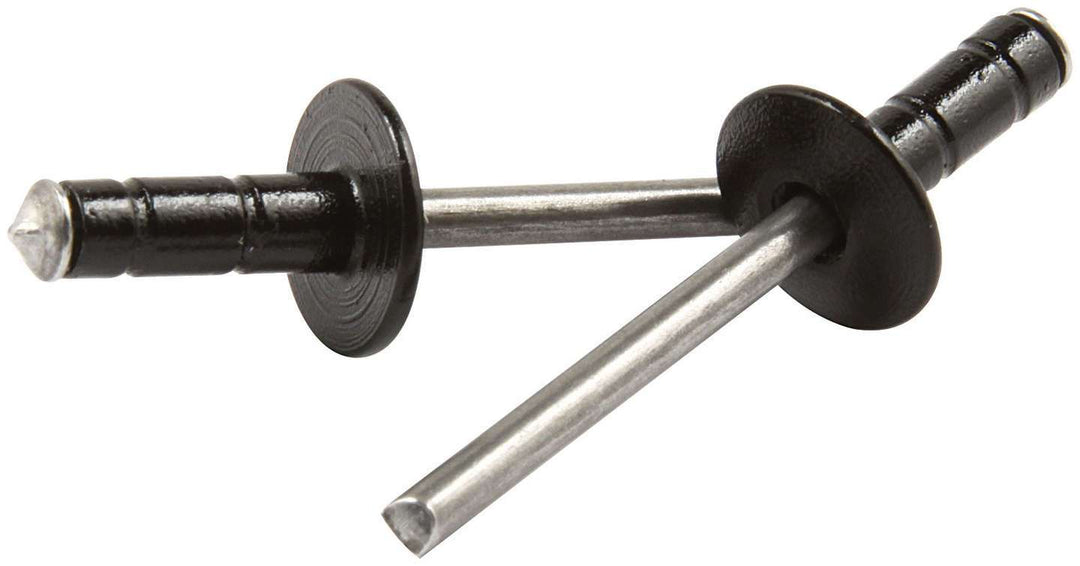 Allstar Rivet Multi-Grip 1/2" Head 3/16" Steel Mandrel 1/16-3/8" Grip Range Aluminum Set of 250 ALL18091