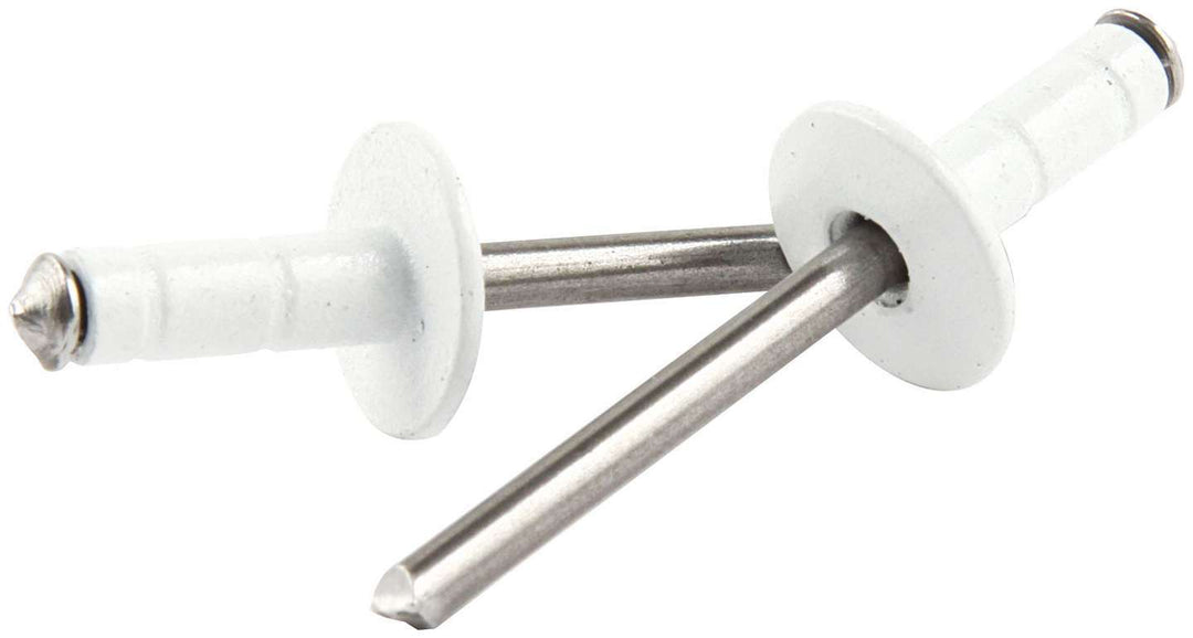 Allstar Rivet Multi-Grip 1/2" Head 3/16" Steel Mandrel 1/16-3/8" Grip Range Aluminum Set of 250 ALL18092