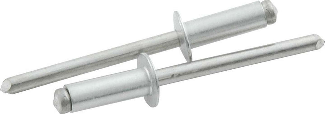 Allstar Rivet 3/8" Head 3/16" Aluminum Mandrel 1/4-3/8" Grip Range Aluminum Natural Set of 250 ALL18109