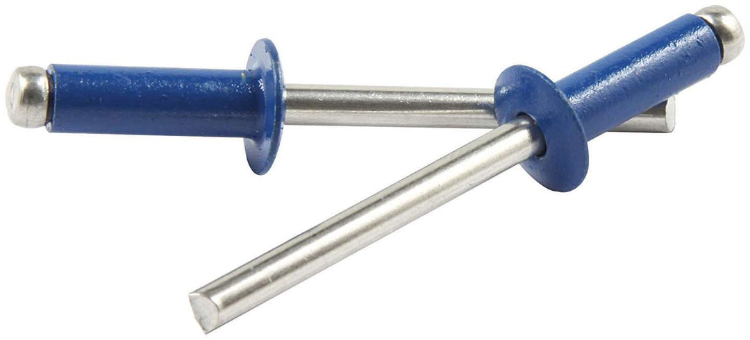 Allstar Rivet 3/8" Head 3/16" Aluminum Mandrel 1/4-3/8" Grip Range Aluminum Chevron Set of 250 ALL18135