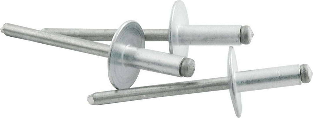 Allstar Rivet 5/8" Head 3/16" Aluminum Mandrel 1/4-3/8" Grip Range Aluminum Natural Set of 250 ALL18151