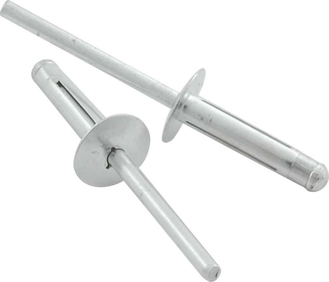 Allstar Rivet Tri-Fold 1/2" Head 3/16" Aluminum Mandrel 1/8-3/8" Grip Range Aluminum Set of 250 ALL18183