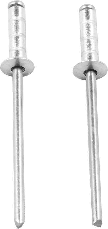 Allstar Rivet Multi-Grip 1/4" Head 1/8" Steel Mandrel 1/8-3/8" Grip Range Aluminum Set of 250 ALL18198