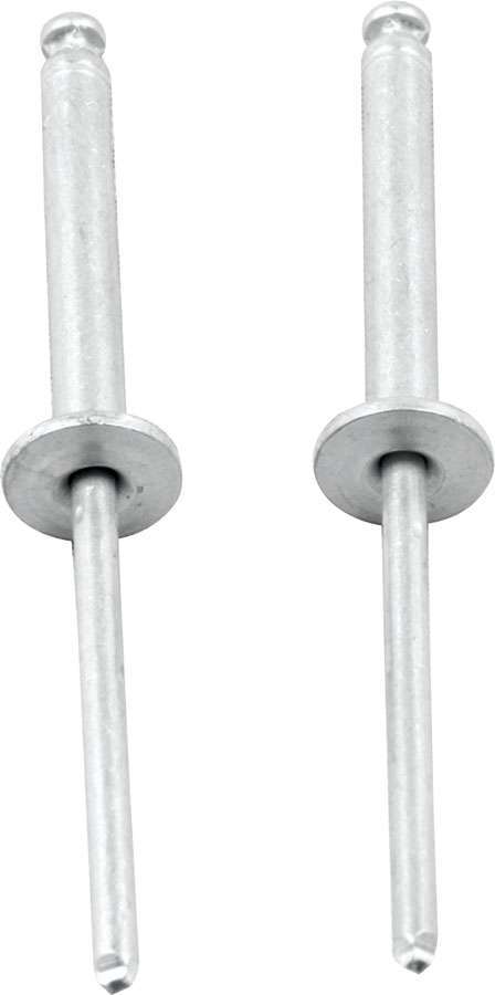 Allstar Rivet Tri-Fold 1/2" Head 1/8" Steel Mandrel 1/8-3/8" Grip Range Aluminum Set of 100 ALL18199