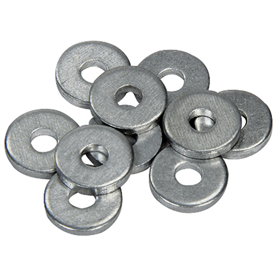 Allstar Backup Washer Standard 3/16" ID 1/2" OD 0.06" Thick Aluminum Natural Set of 500 ALL18202