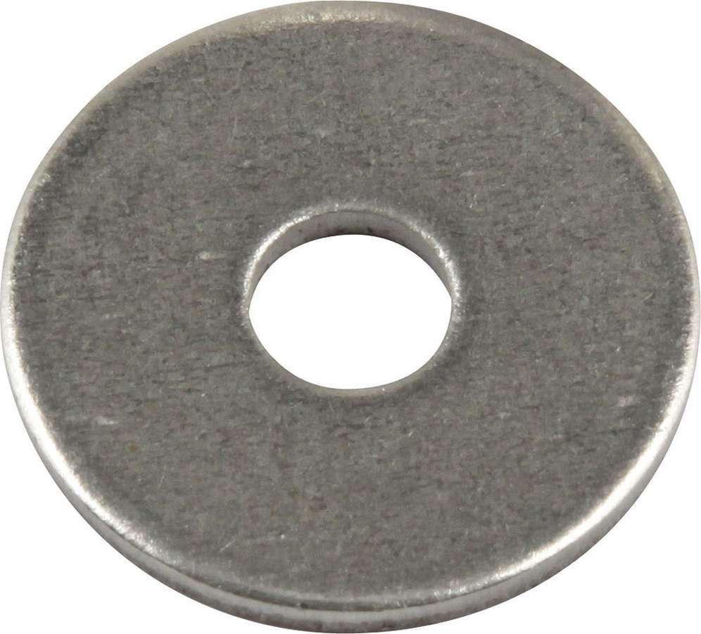 Allstar Flat Washer Fender 0.25" ID 1" OD 0.06" Thick Steel Zinc Oxide Set of 100 ALL18216