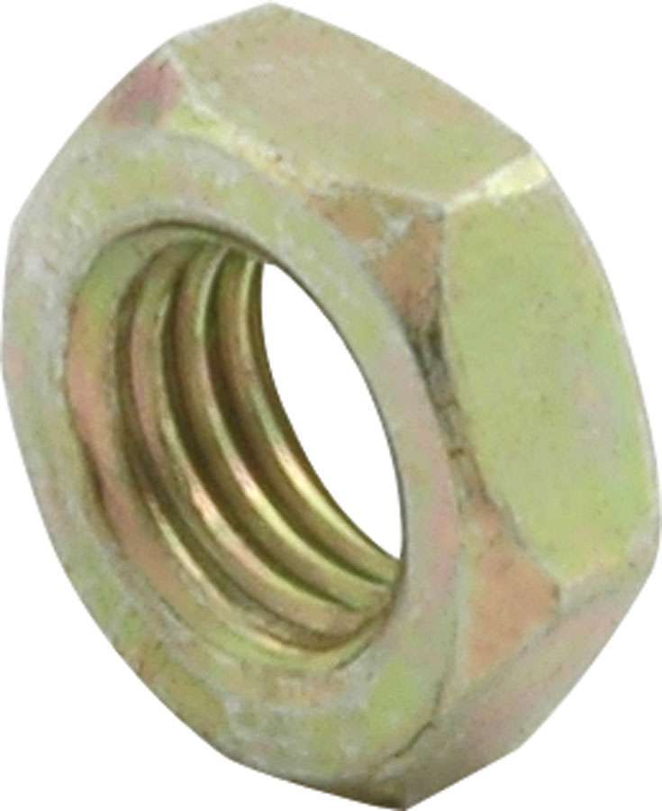 Allstar Jam Nut 3/8"-24 Left Hand Thread Steel Zinc Oxide Set of 50 ALL18255-50