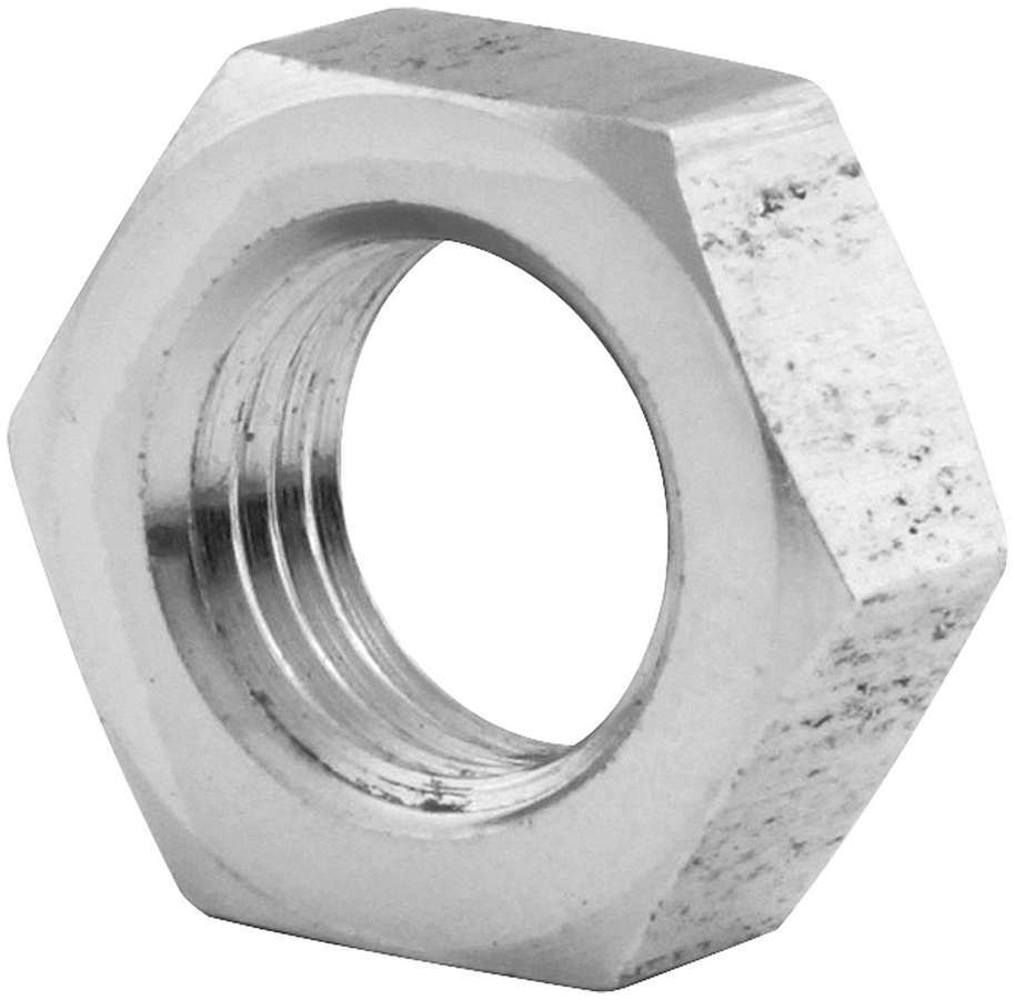 Allstar Jam Nut 3/8"-24 Right Hand Thread Aluminum Natural Set of 10 ALL18274-10