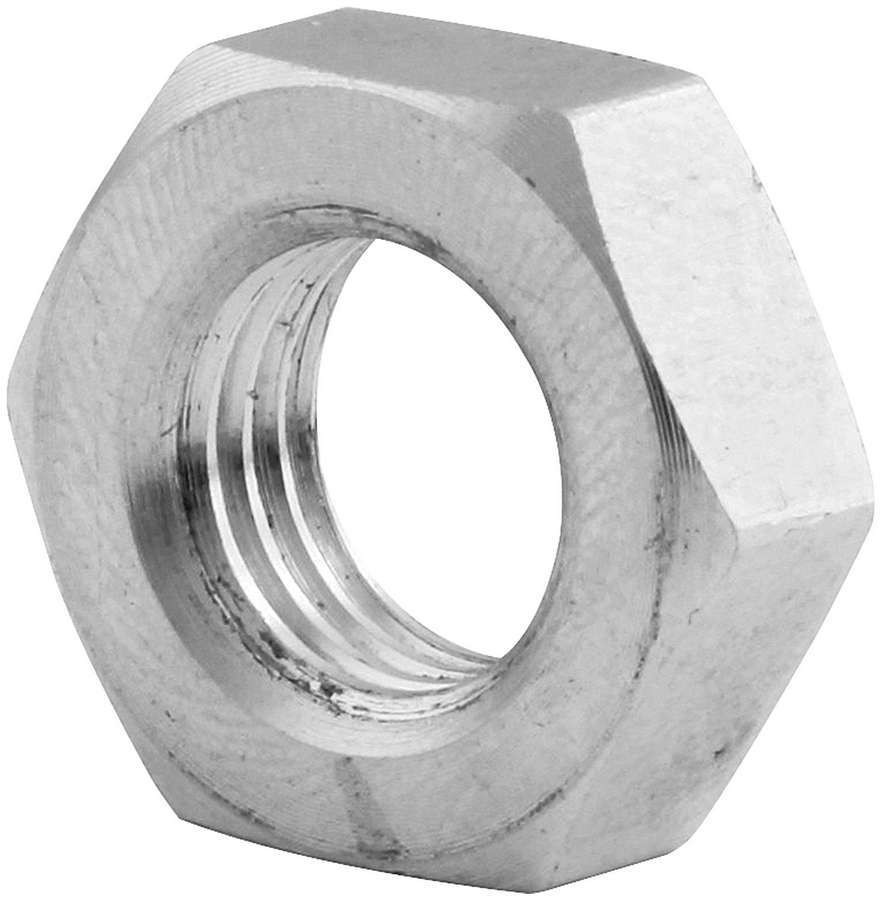 Allstar Jam Nut 7/16"-20 Right Hand Thread Aluminum Natural Set of 4 ALL18276