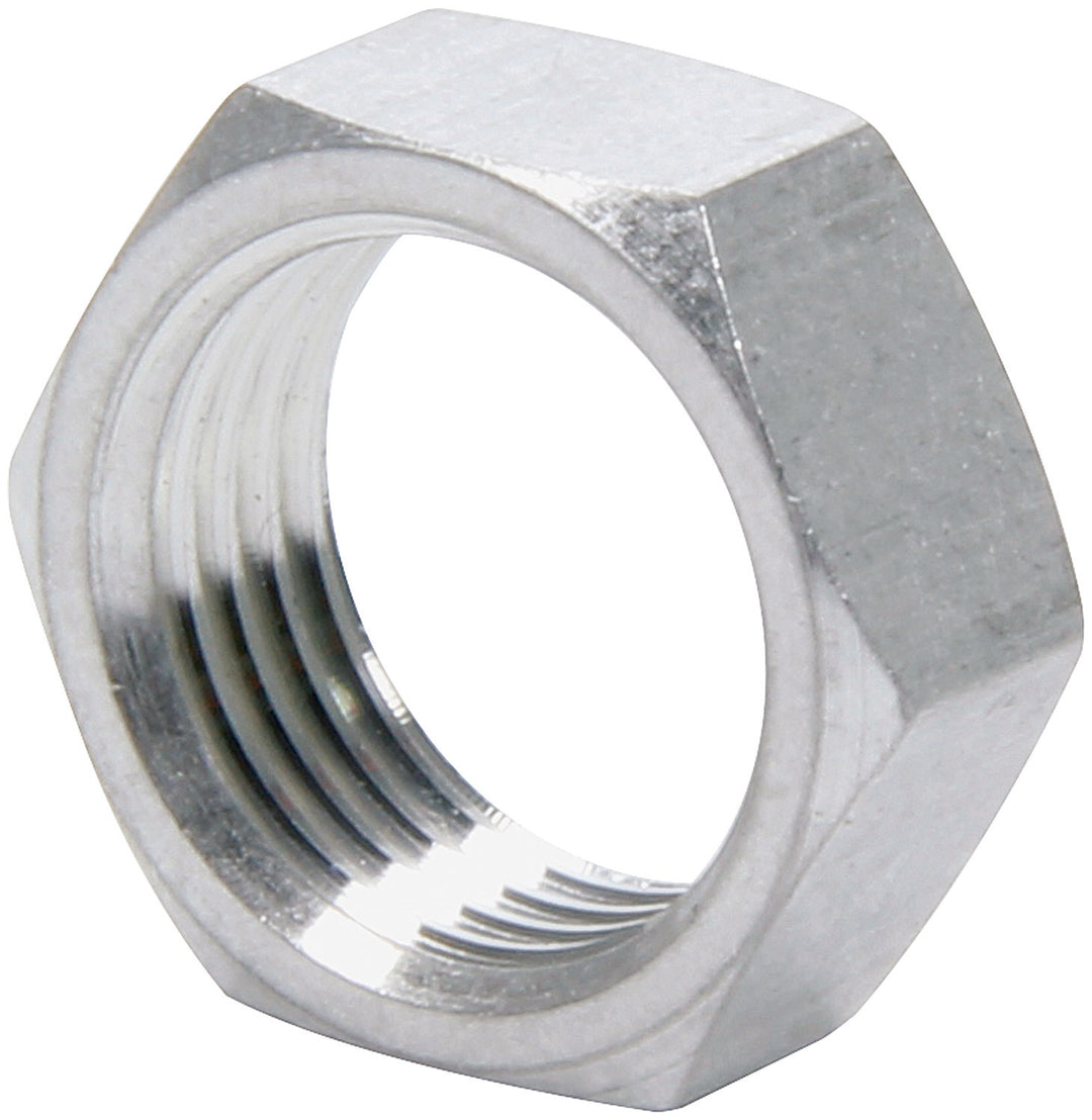 Allstar Jam Nut Thin OD 5/8"-18 Right Hand Thread Aluminum Natural Set of 4 ALL18296