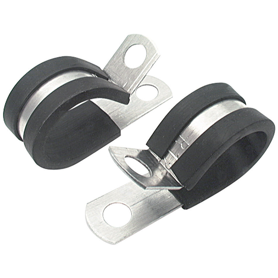 Allstar Line Clamp Adel 0.5" ID Rubber Lining Aluminum Set of 50 ALL18303-50