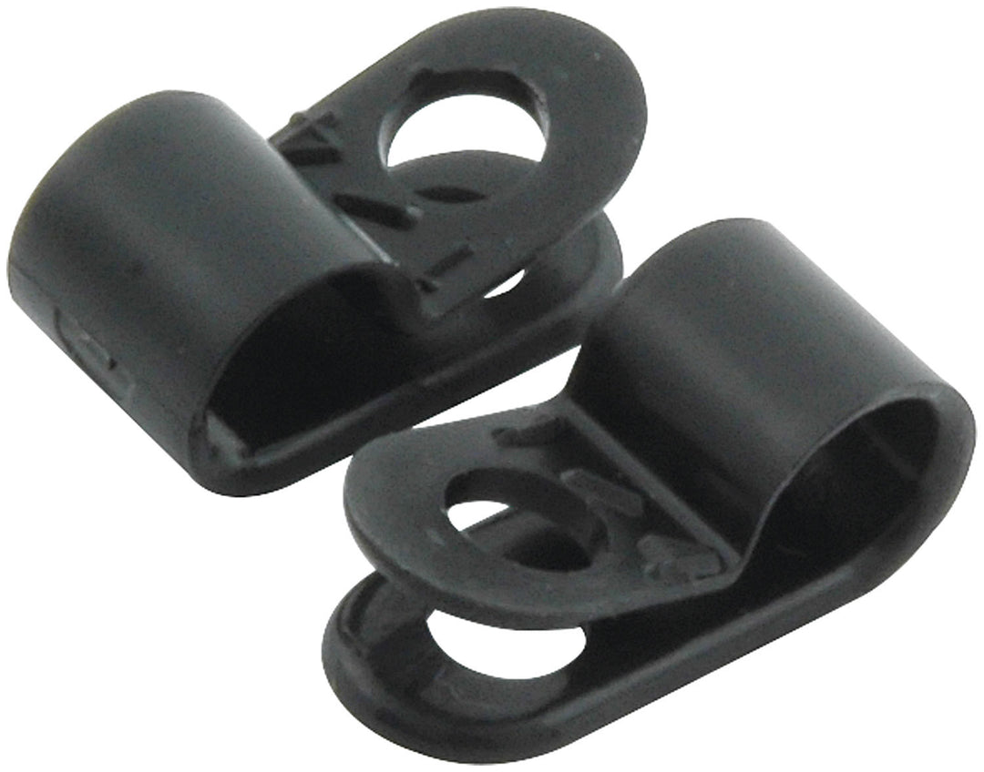 Allstar Line Clamp Adel 0.188" ID Nylon Black Set of 50 ALL18310-50