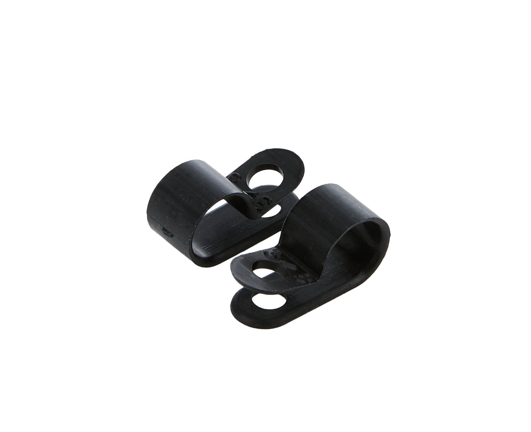 Allstar Line Clamp Adel 0.375" ID Nylon Black Set of 10 ALL18312