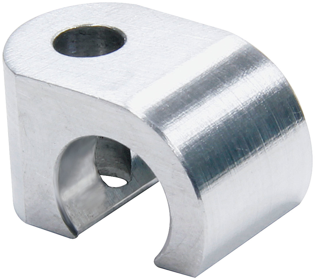 Allstar Throttle Cable Half Clamp 3/8" Housing Aluminum Natural ALL18325