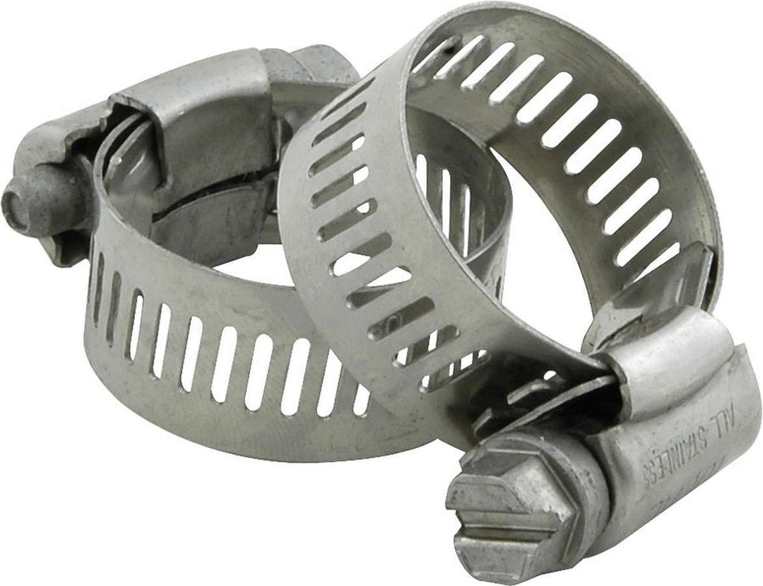 Allstar Hose Clamp Worm Gear 1" Stainless Pair ALL18332