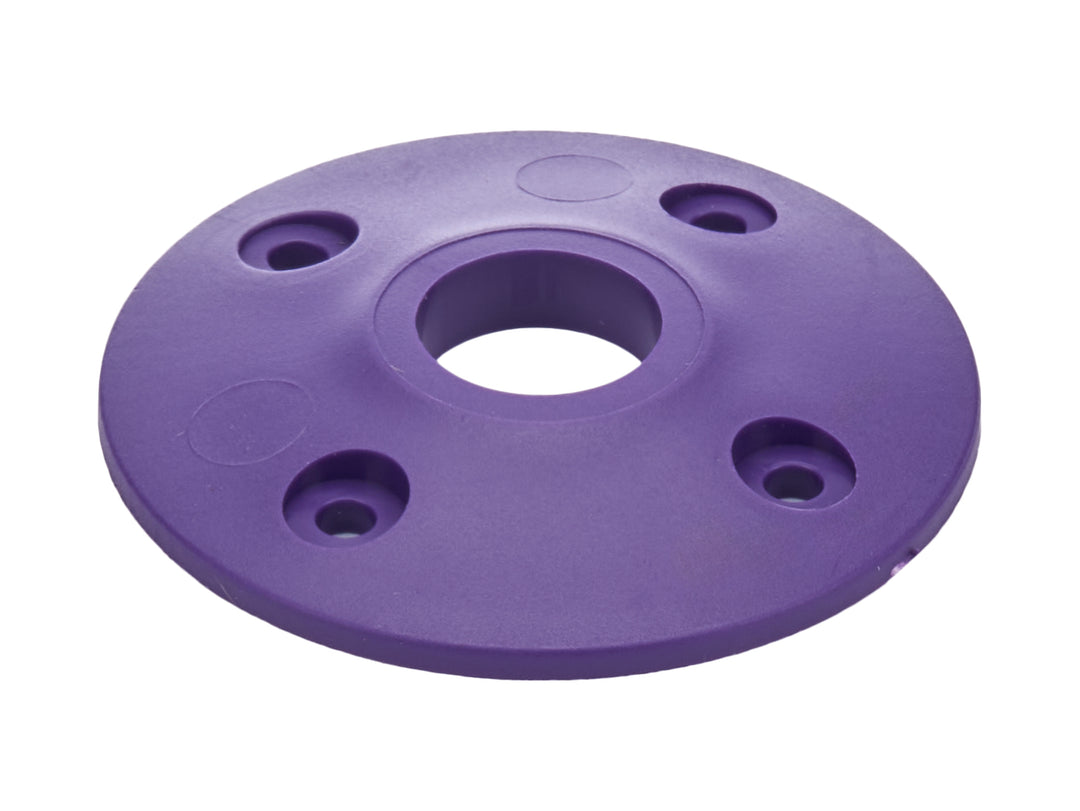 Allstar Scuff Plate 2" OD 0.5" ID Plastic Purple Set of 4 ALL18437