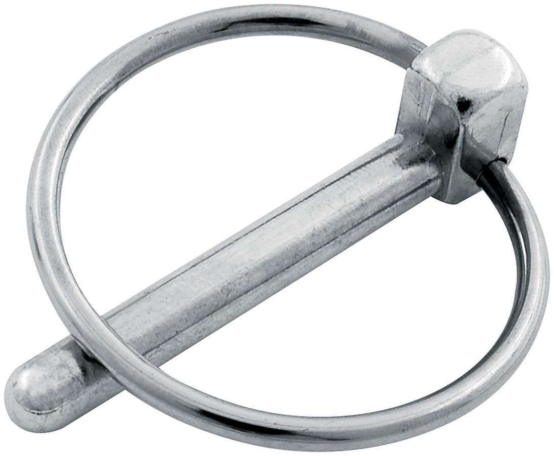 Allstar Torsion Clip 0.25" OD Steel Zinc Plated Hood Pins Set of 50 ALL18506-50