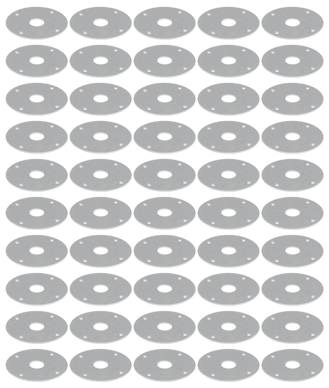 Allstar Scuff Plate 2.25" OD 0.5" ID Aluminum Clear Anodized Set of 50 ALL18518-50