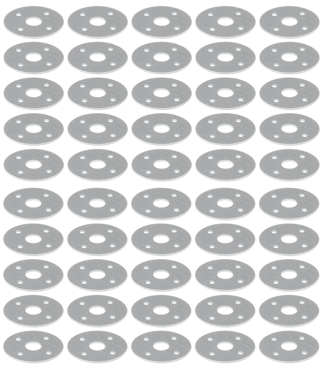 Allstar Scuff Plate 1.5" OD 0.375" ID Aluminum Clear Anodized Set of 50 ALL18519-50