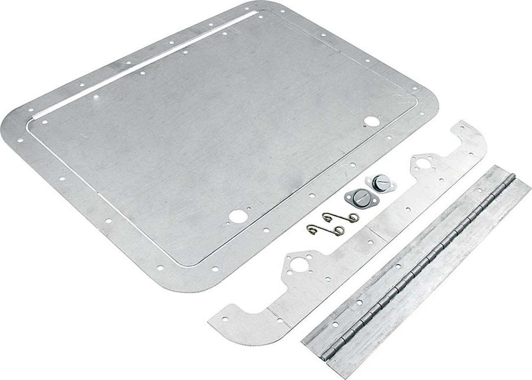 Allstar Access Door 10 x 14" Rectangle Door Hinge / Hardware Included Aluminum Natural Kit ALL18533
