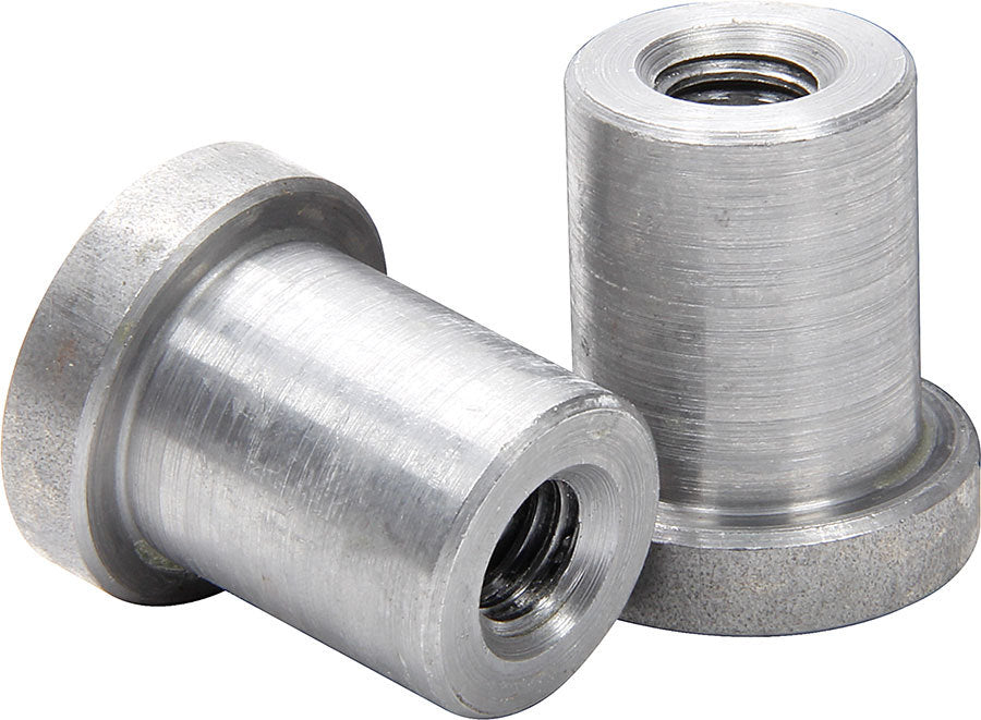 Allstar Weld-On Nut Long 3/8"-16 Thread 3/4" OD Mounting Hole Steel Natural Set of 25 ALL18550-25