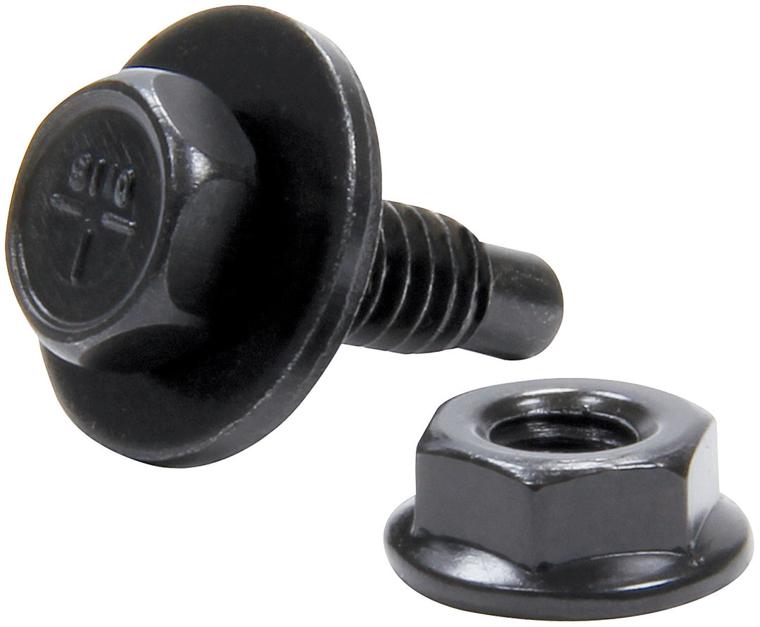 Allstar Body Bolt Kit 1/4"-20 Thread 0.75" Hex Head Bolts / Nuts / Washers Steel Set of 50 ALL18553-50