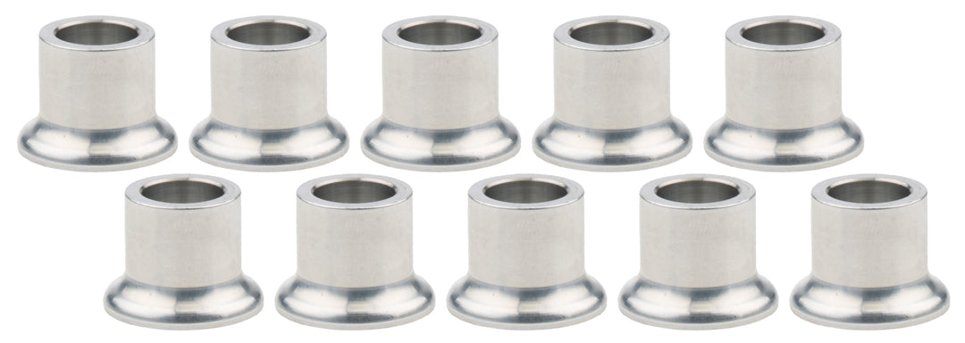 Allstar Tapered Spacer 1/2" ID 3/4" Thick Aluminum Natural Universal Set of 10 ALL18594-10