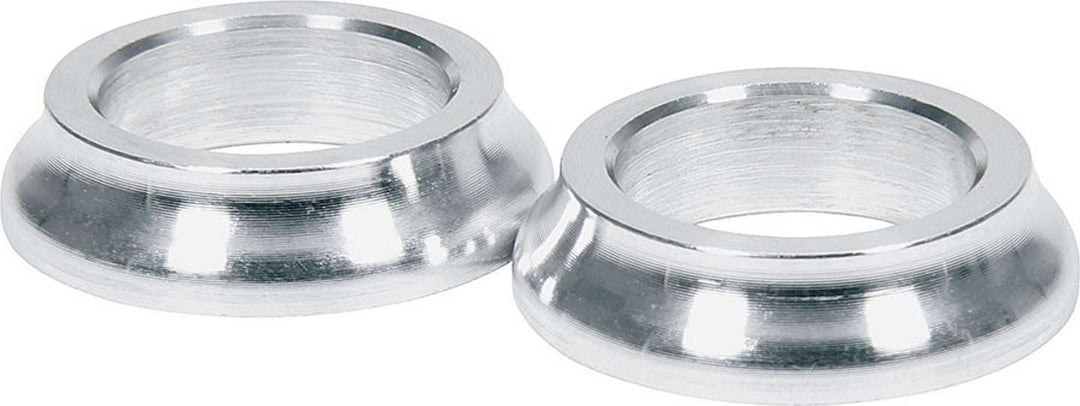 Allstar Tapered Spacer 5/8" ID 1/4" Thick Aluminum Natural Universal Pair ALL18597