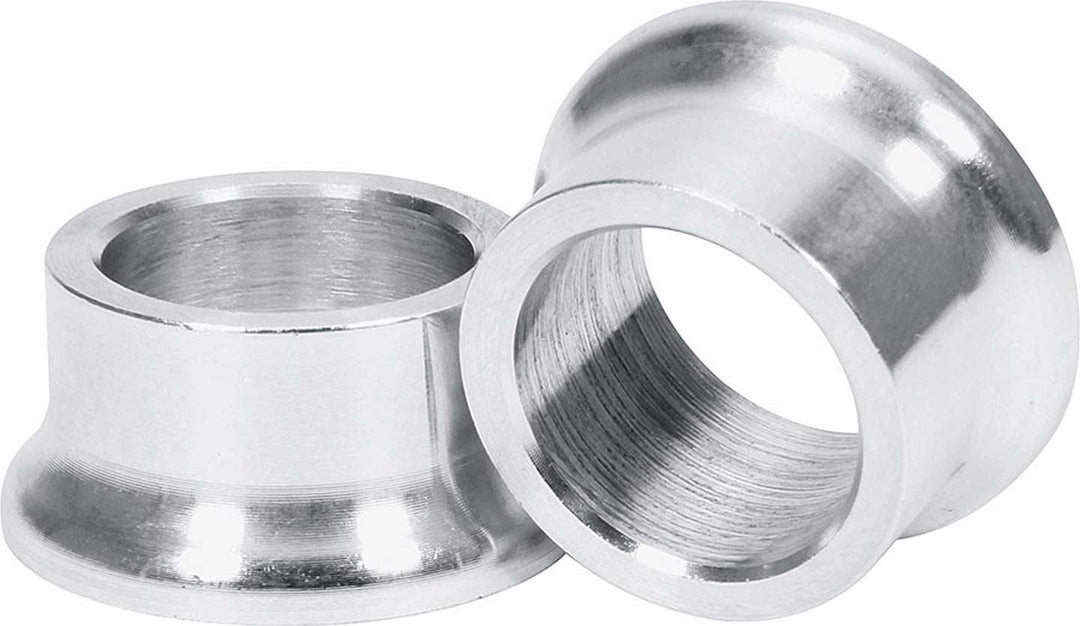 Allstar Tapered Spacer 5/8" ID 1/2" Thick Aluminum Natural Universal Pair ALL18598