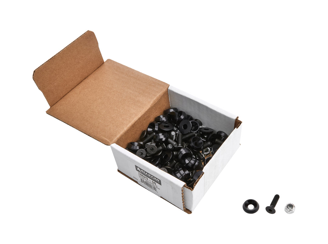 Allstar Countersunk Bolt Kit 1/4"-20 Thread 1" Allen Head 0.75" OD Countersunk Set of 50 ALL18629-50