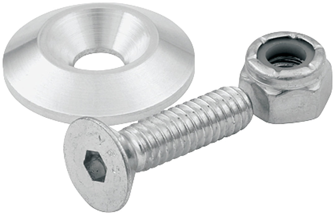 Allstar Countersunk Bolt Kit 10-24 Thread 1" Allen Head 1" OD Countersunk Washers Set of 10 ALL18630