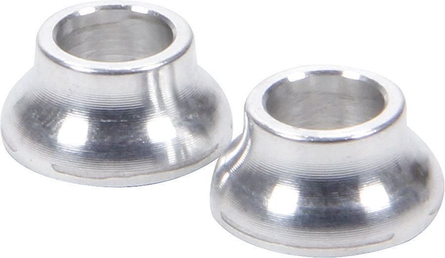 Allstar Tapered Spacer 1/4" ID 1/4" Thick Aluminum Natural Universal Pair ALL18700