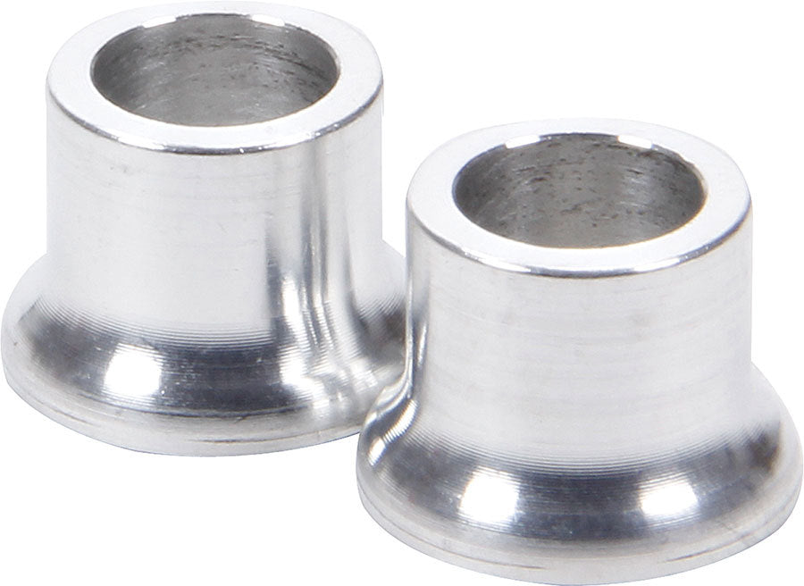Allstar Tapered Spacer 3/8" ID 1/2" Thick Aluminum Natural Universal Pair ALL18714