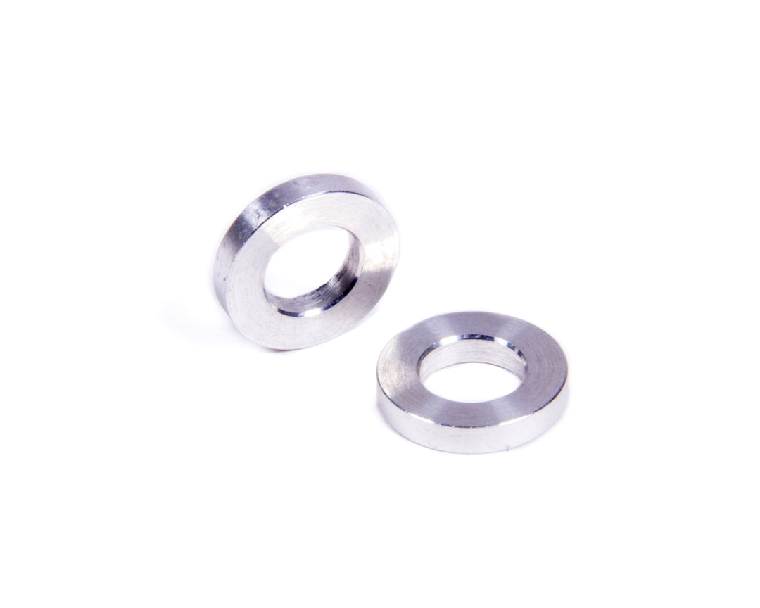 Allstar Flat Spacer 3/8" ID 11/16" OD 1/8" Thick Aluminum Natural Universal Pair ALL18740