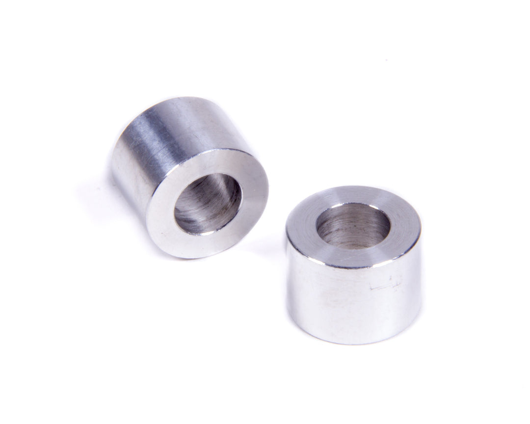 Allstar Flat Spacer 3/8" ID 11/16" OD 1/2" Thick Aluminum Natural Universal Pair ALL18746