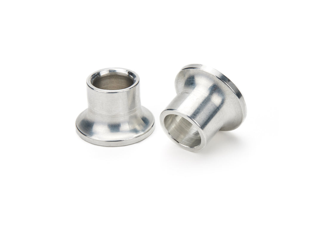 Allstar Tapered Spacer 3/4" ID 1" Thick Aluminum Natural Pair ALL18798
