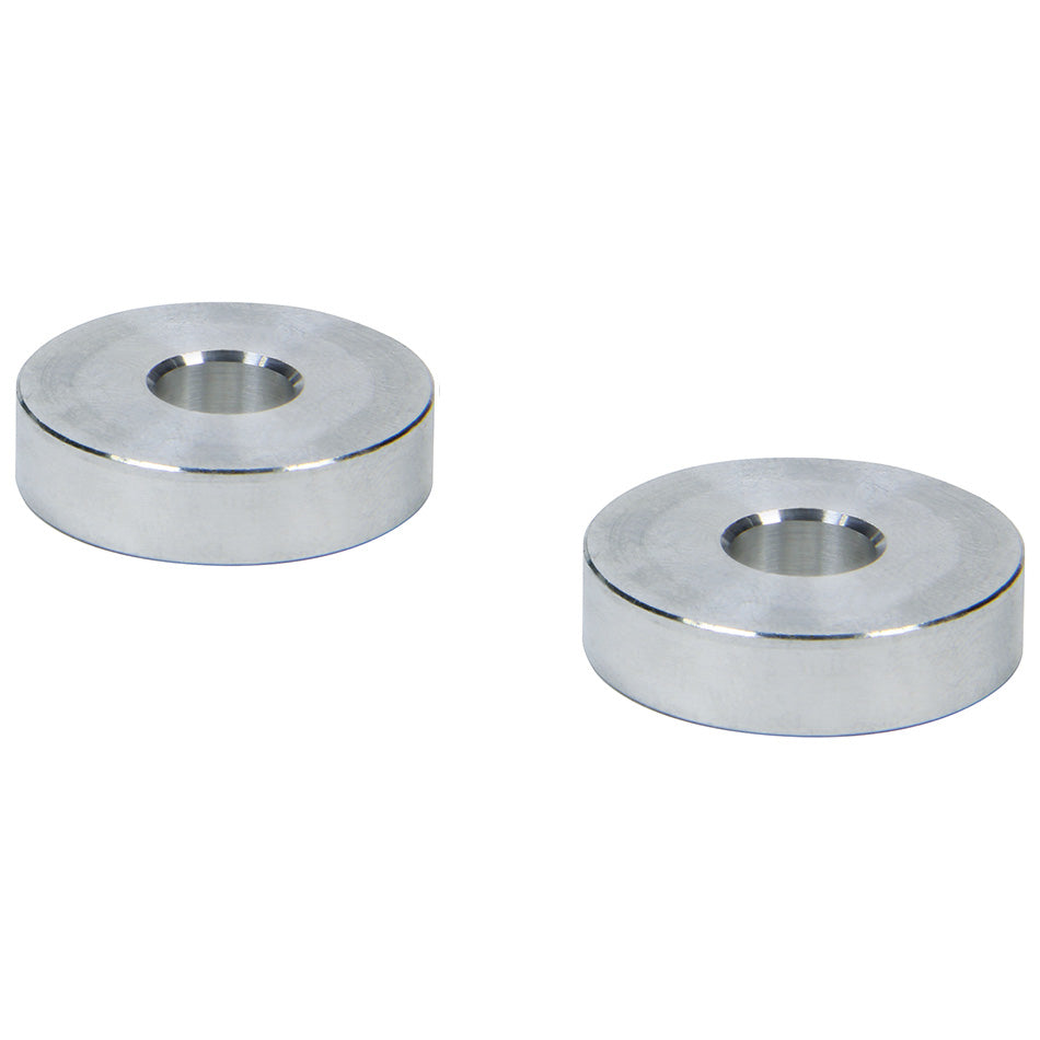 Allstar Hourglass Spacer 0.313" ID 0.25" Thick Aluminum Natural Universal Pair ALL18810