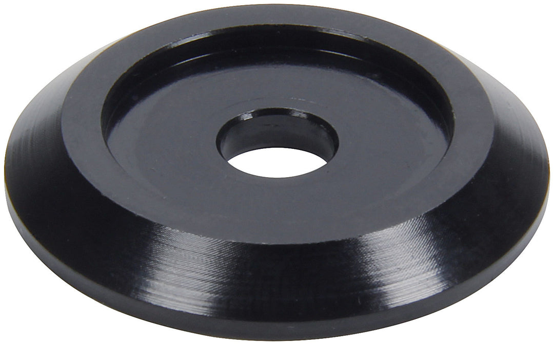 Allstar Flat Washer 0.25" ID 1.25" OD 0.125" Thick Aluminum Black Anodized Set of 50 ALL18841-50