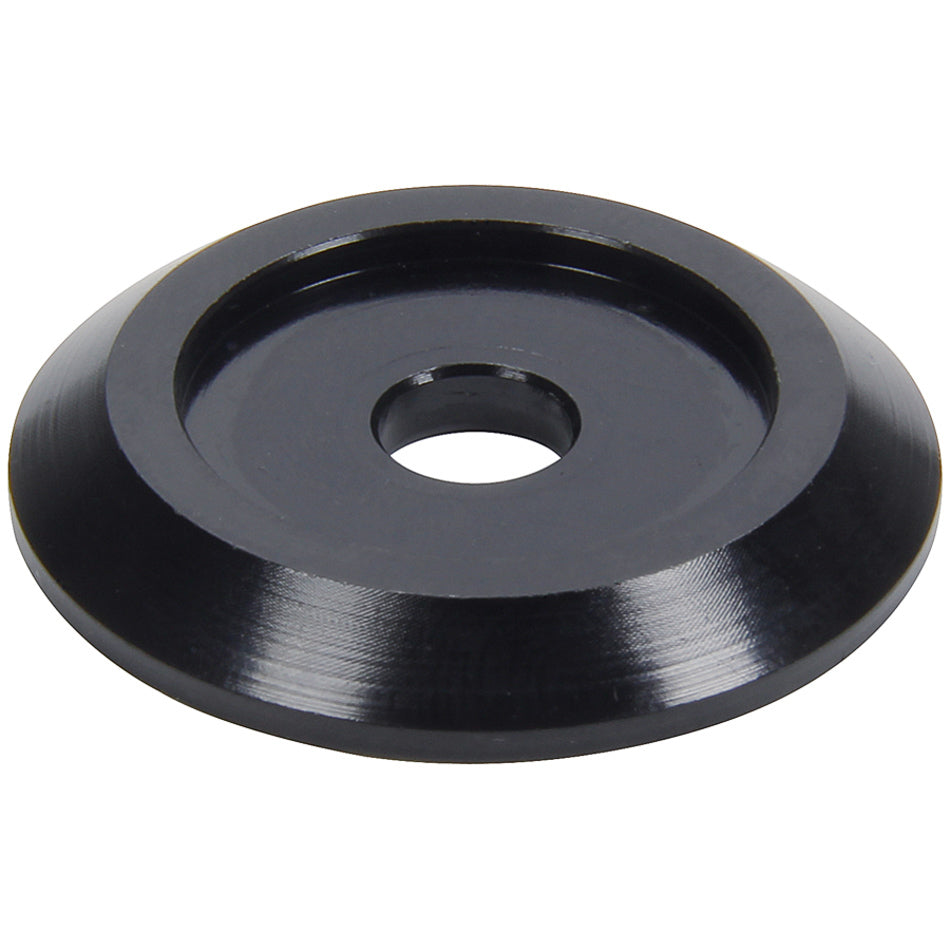 Allstar Flat Washer 0.25" ID 1.25" OD 0.125" Thick Aluminum Black Anodized Set of 10 ALL18841