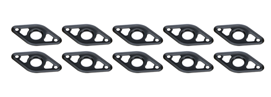 Allstar Body Reinforcing Plate 2" Wide 1" Tall 1/8" Rivet Attachment Stainless Quick Set of 10 ALL18986