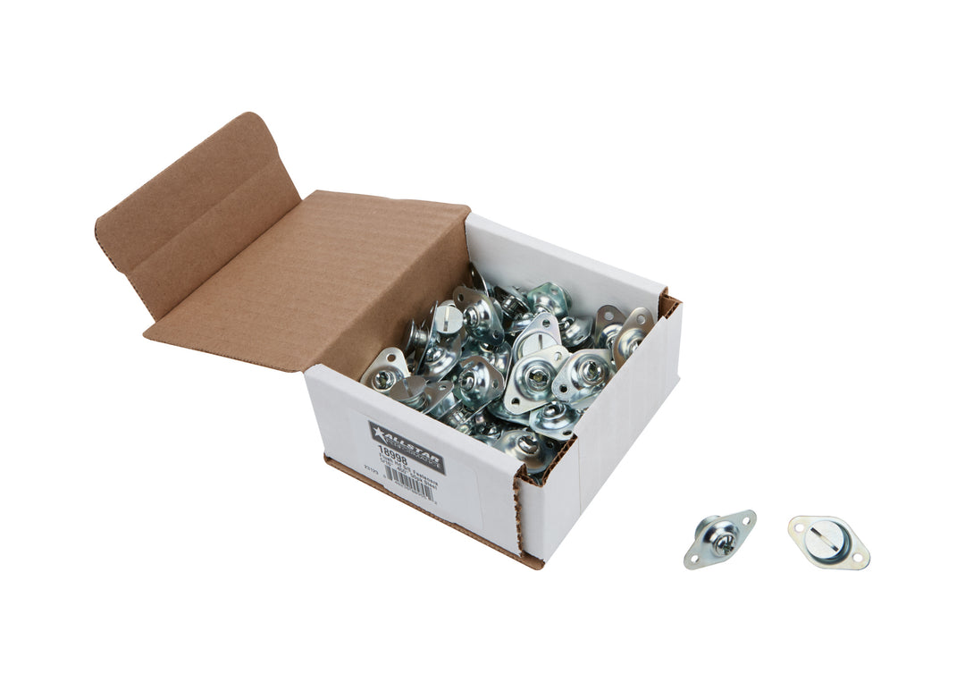 Allstar Quick Turn Fastener Self Ejecting Flush Head Slotted 5/16 x 0.450" Body Steel Set of 50 ALL18998