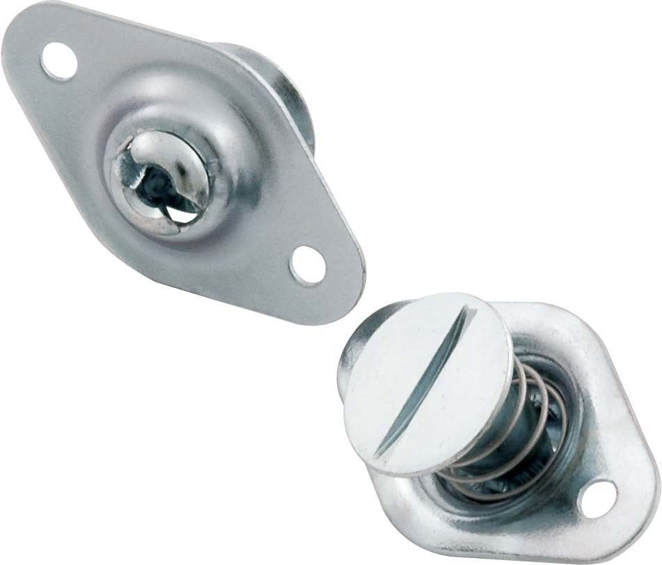 Allstar Quick Turn Fastener Self Ejecting Flush Head Slotted 5/16 x 0.550" Body Steel Set of 50 ALL19008