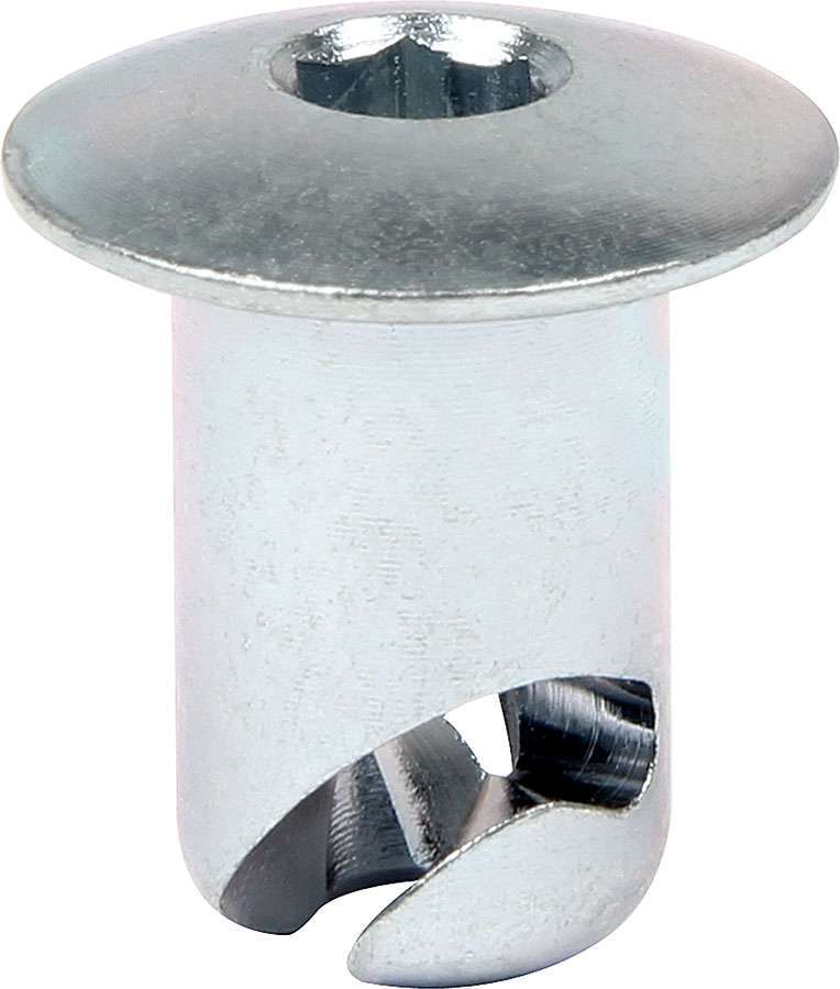 Allstar Quick Turn Fastener Oval Head Hex Drive 7/16 x 0.500" Body Steel Zinc Oxide Set of 10 ALL19162