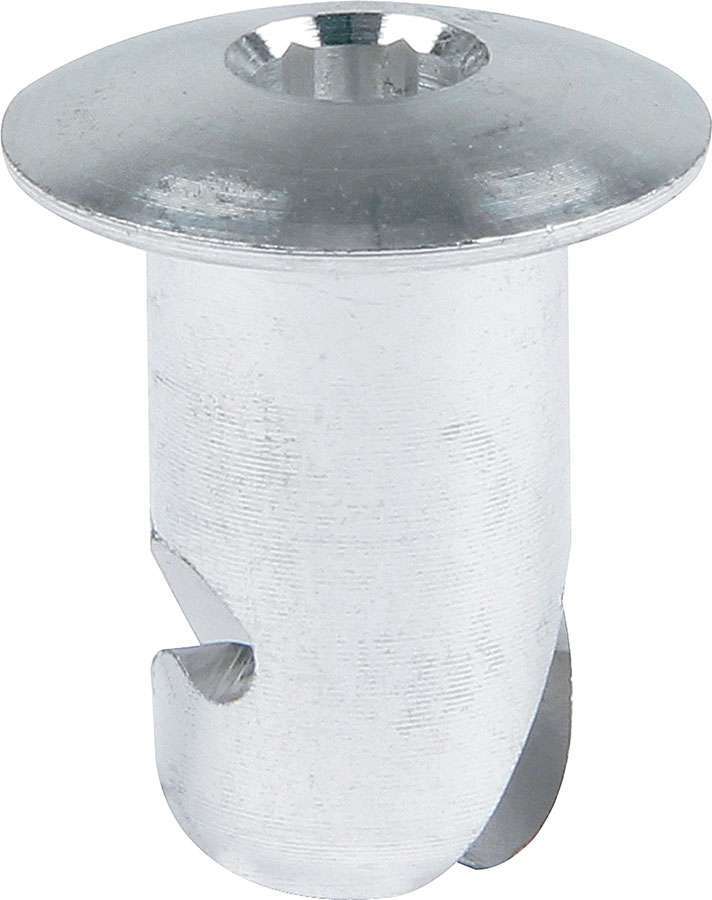 Allstar Quick Turn Fastener Oval Head Hex Drive 7/16 x 0.500" Body Aluminum Clear Set of 50 ALL19173